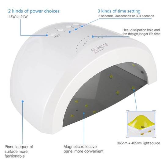 SUNUV Sunone 48W Professional UV LED Nail Lamp