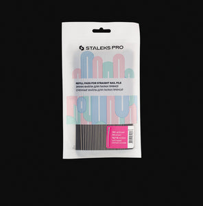 REFILL PADS FOR STRAIGHT NAIL FILE SOFT BASED EXPERT 20 (30 PCS) (150/180/240grit)