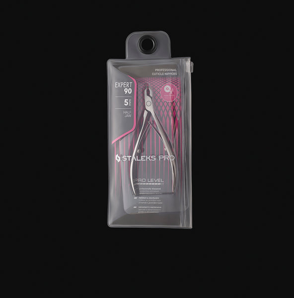 PROFESSIONAL CUTICLE NIPPERS STALEKS PRO EXPERT 90 5 MM